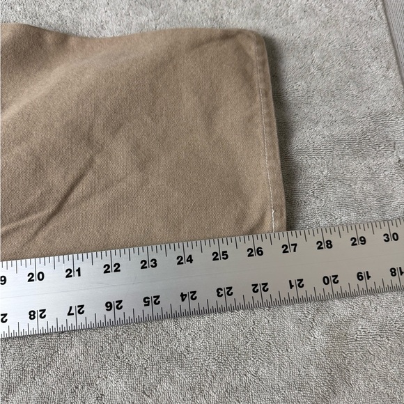 EMPYRE Relax Jeans Men’s Beige 30”x 27” Double Knee Skater Y2K Streetwear - Picture 6 of 11